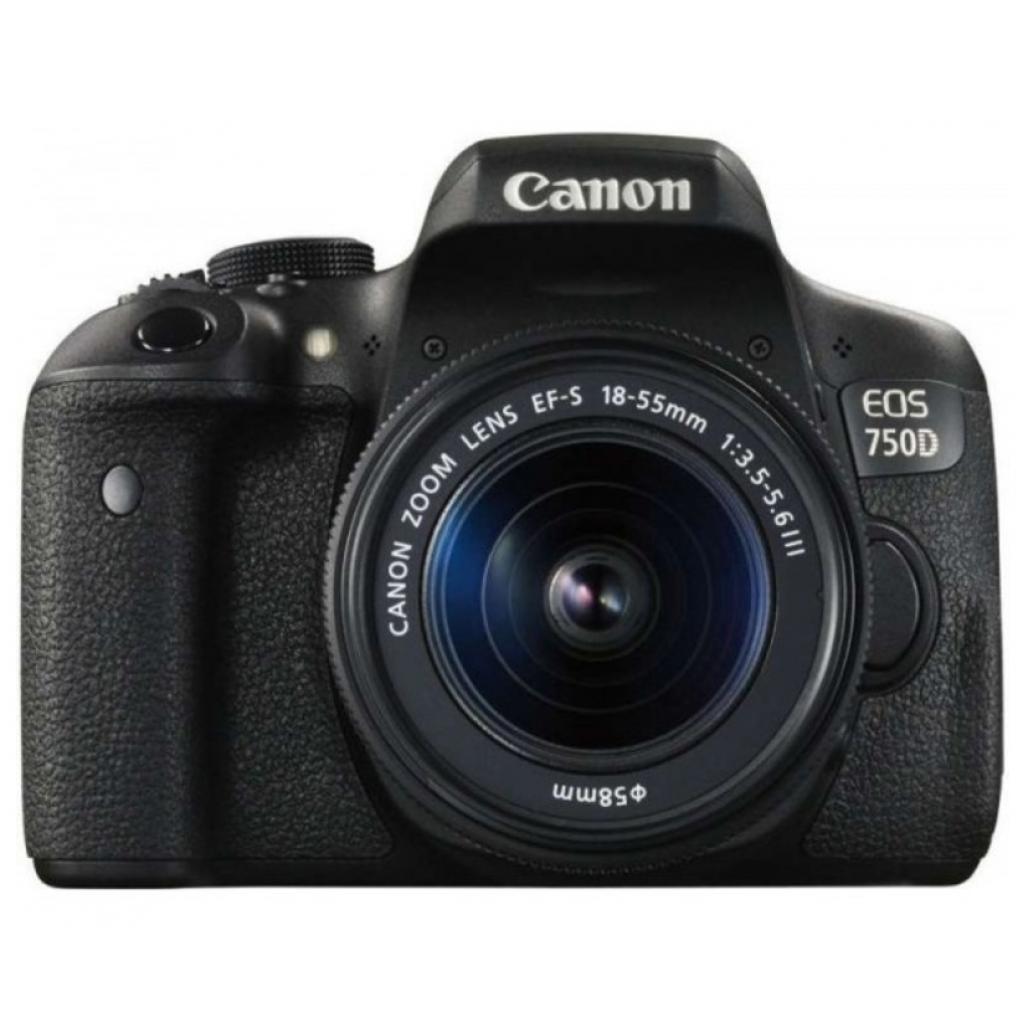 Цифровий фотоапарат Canon EOS 750D 18-55 DC III KIT (0592C112AA) зображення 2