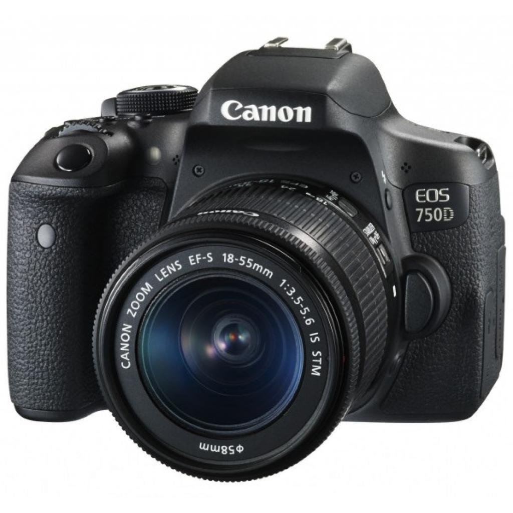 Цифровий фотоапарат Canon EOS 750D 18-55 DC III KIT (0592C112AA)