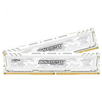 Модуль памяти для компьютера DDR4 8GB (2x4GB) 2666 MHz Ballistix Sport LT White Micron (BLS2C4G4D26BFSC) изображение 2