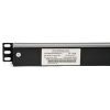 Силовий блок Kingda 19" 1U 9xSchuko, С14, без кабеля (KD-GER(16)N1009WKPB19A-C14) зображення 3