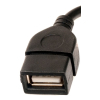 Перехідник USB AF to micro USB M 0.15m Patron (CAB-PN-USB-F-MICRUSB) зображення 2