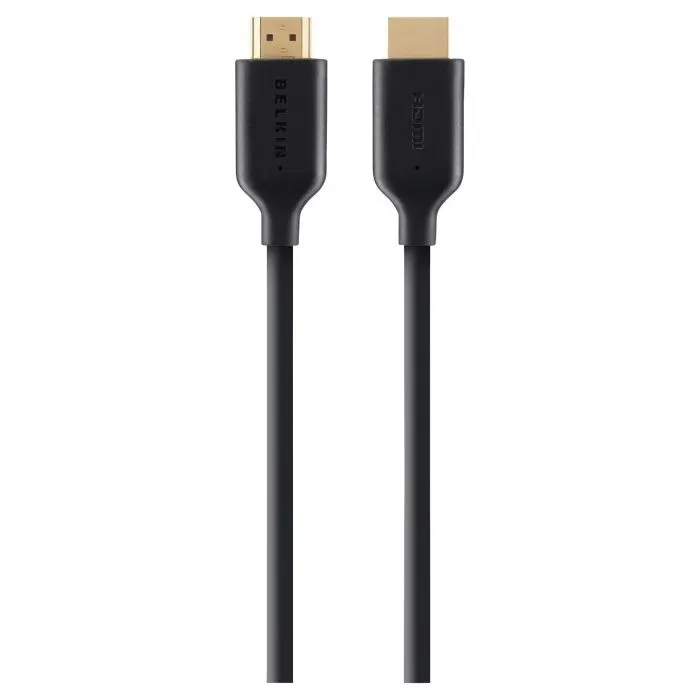 Кабель мультимедийный HDMI M to HDMI M 2.0m Belkin (F3Y021bt2M)