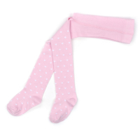Колготки дитячі Bross з малюнком сердечок (10317-3G-pink)