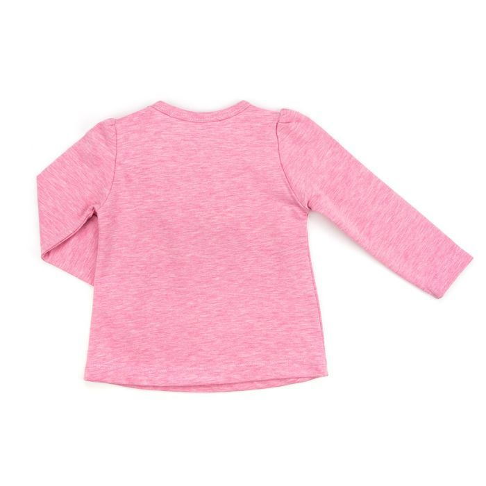 Кофта дитяча Breeze з мереживною оборкою (10040-68G-pink) зображення 2