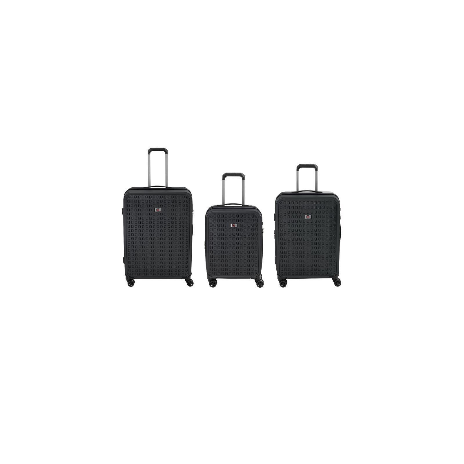 Набор чемоданов Wenger Matrix, (20"+24"+28"), 4 колеса (чёрный) (604349)