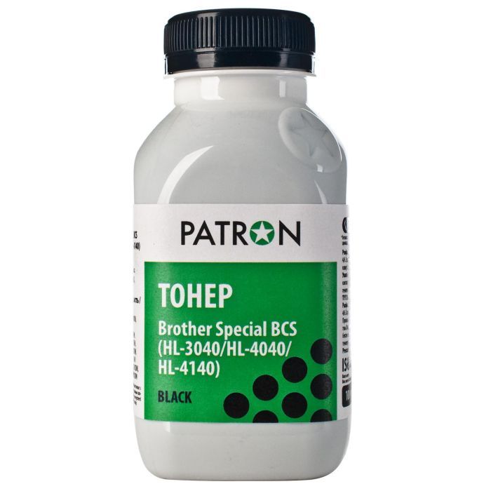 Тонер Brother HL-3040/4040/4140 BCS BLACK 100г Patron (PN-BCS-B-100) изображение 3