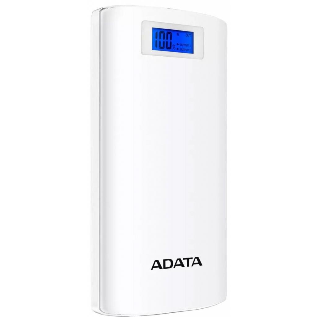 Батарея універсальна ADATA P20000D 20000mAh White (AP20000D-DGT-5V-CWH)