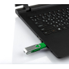 USB флеш накопитель eXceleram 16GB P1 Series Silver/Green USB 2.0 (EXP1U2SIGR16) изображение 7