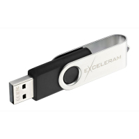USB флеш накопитель eXceleram 32GB P1 Series Silver/Black USB 2.0 (EXP1U2SIB32) изображение 5