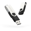 USB флеш накопичувач eXceleram 32GB P1 Series Silver/Black USB 2.0 (EXP1U2SIB32)
