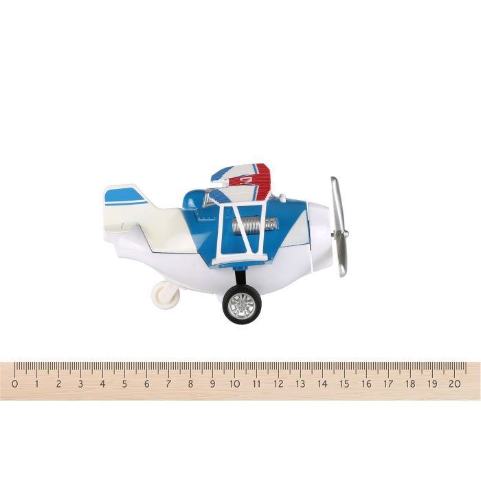 Спецтехніка Same Toy Самолет металический инерционный Aircraft красный (SY8013AUt-3) зображення 2
