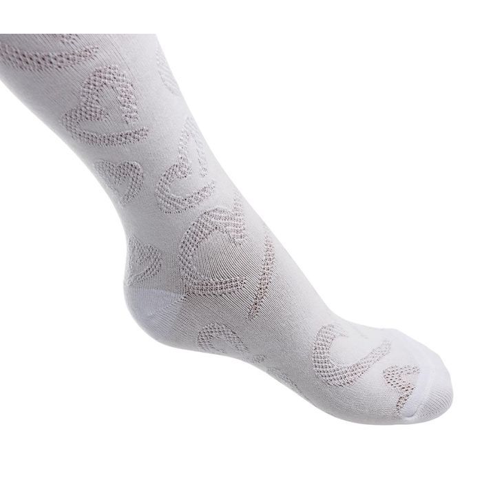 Колготки дитячі BNM ажурні в сердечка (M0C0301-1317-3G-white) зображення 2