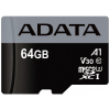 Карта памяти ADATA 64GB microSD class 10 UHS-I U3 A1 Premier Pro (AUSDX64GUI3V30SA1-RA1) изображение 2
