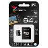 Карта памяти ADATA 64GB microSD class 10 UHS-I U3 A1 Premier Pro (AUSDX64GUI3V30SA1-RA1) изображение 4