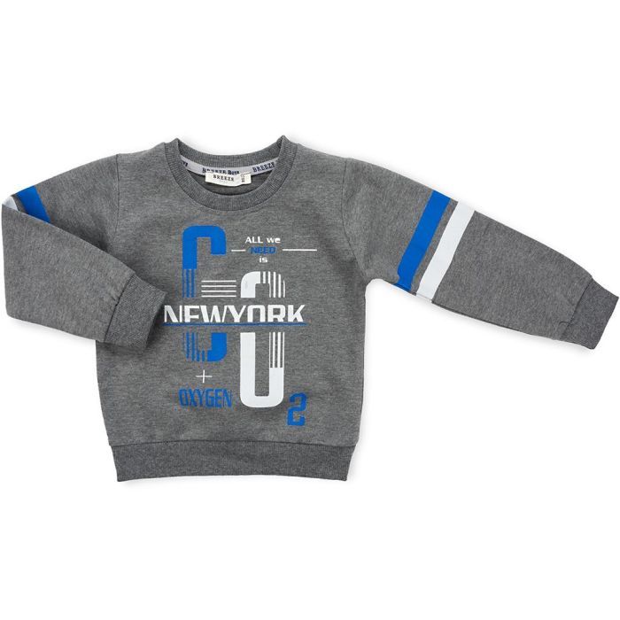 Набор детской одежды Breeze "NEW YORK" (11495-86B-gray) изображение 2