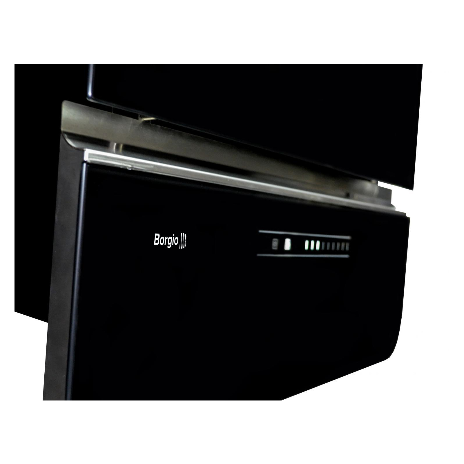 Вытяжка кухонная Borgio RNT-LX 60 black SU изображение 2