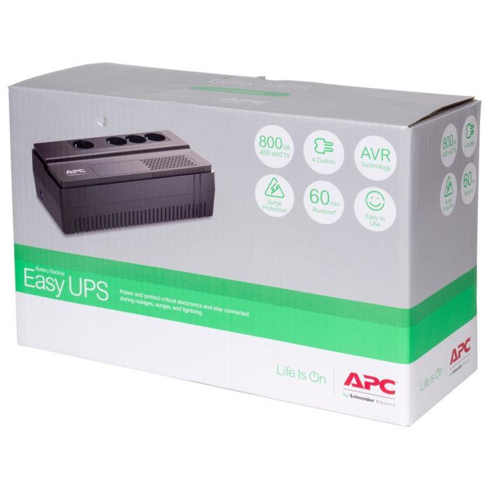Пристрій безперебійного живлення APC BV800I-GR зображення 3