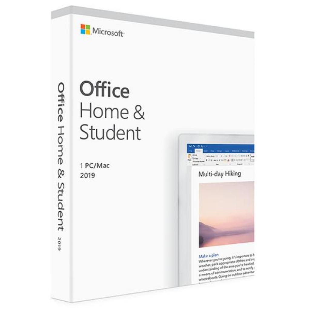 Офисное приложение Microsoft Office 2019 Home and Student English Medialess (79G-05061)