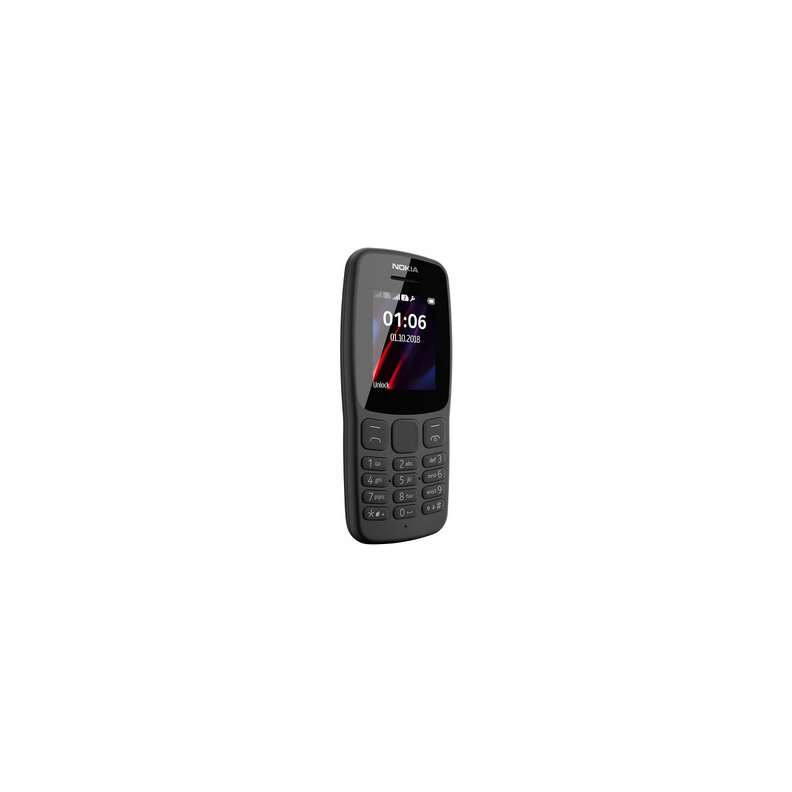 Мобільний телефон Nokia 106 DS New Grey (16NEBD01A02) зображення 3
