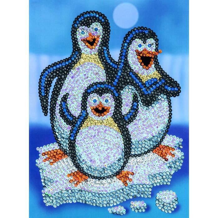 Набор для творчества Sequin Art RED Pepino Penguins (SA1503)