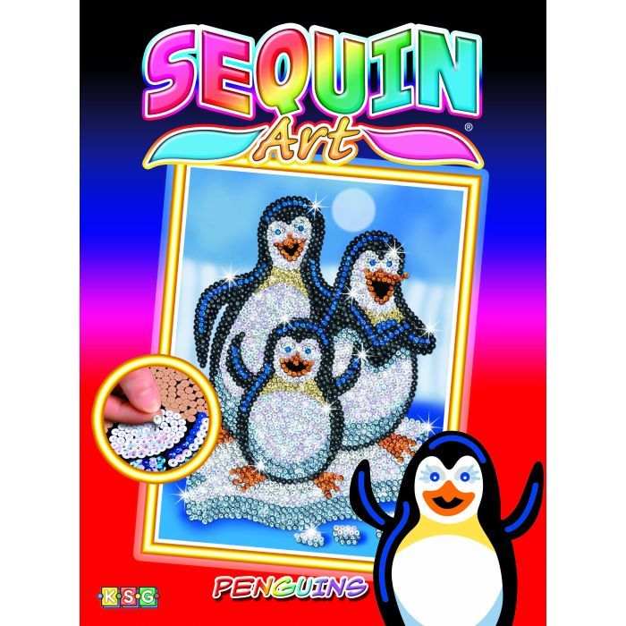 Набор для творчества Sequin Art RED Pepino Penguins (SA1503) изображение 2