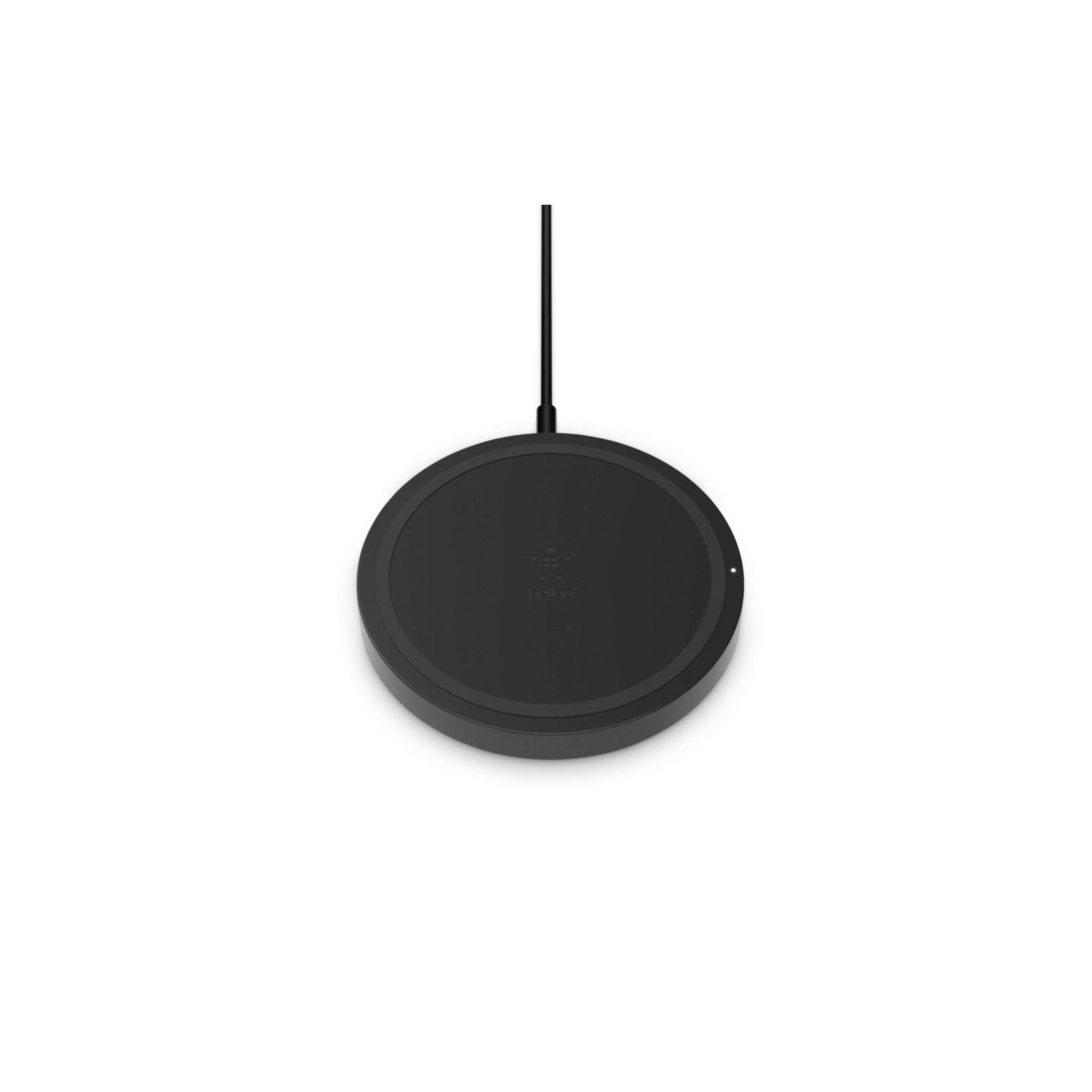 Зарядний пристрій Belkin Qi Wireless Charging Pad, 5W, Black (F7U068BTBLK)