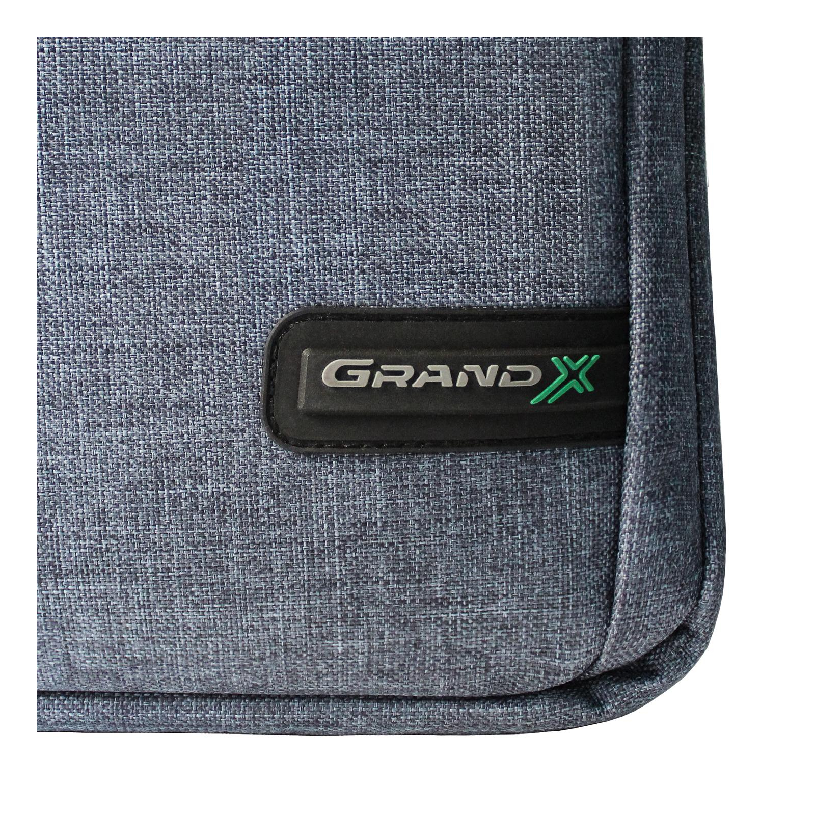 Сумка для ноутбука Grand-X 15.6'' SB-139 Light Grey (SB-139G) зображення 8