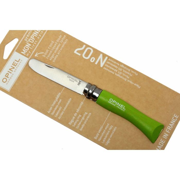 Нож Opinel №7 "My First Opinel" pink (001699) изображение 6