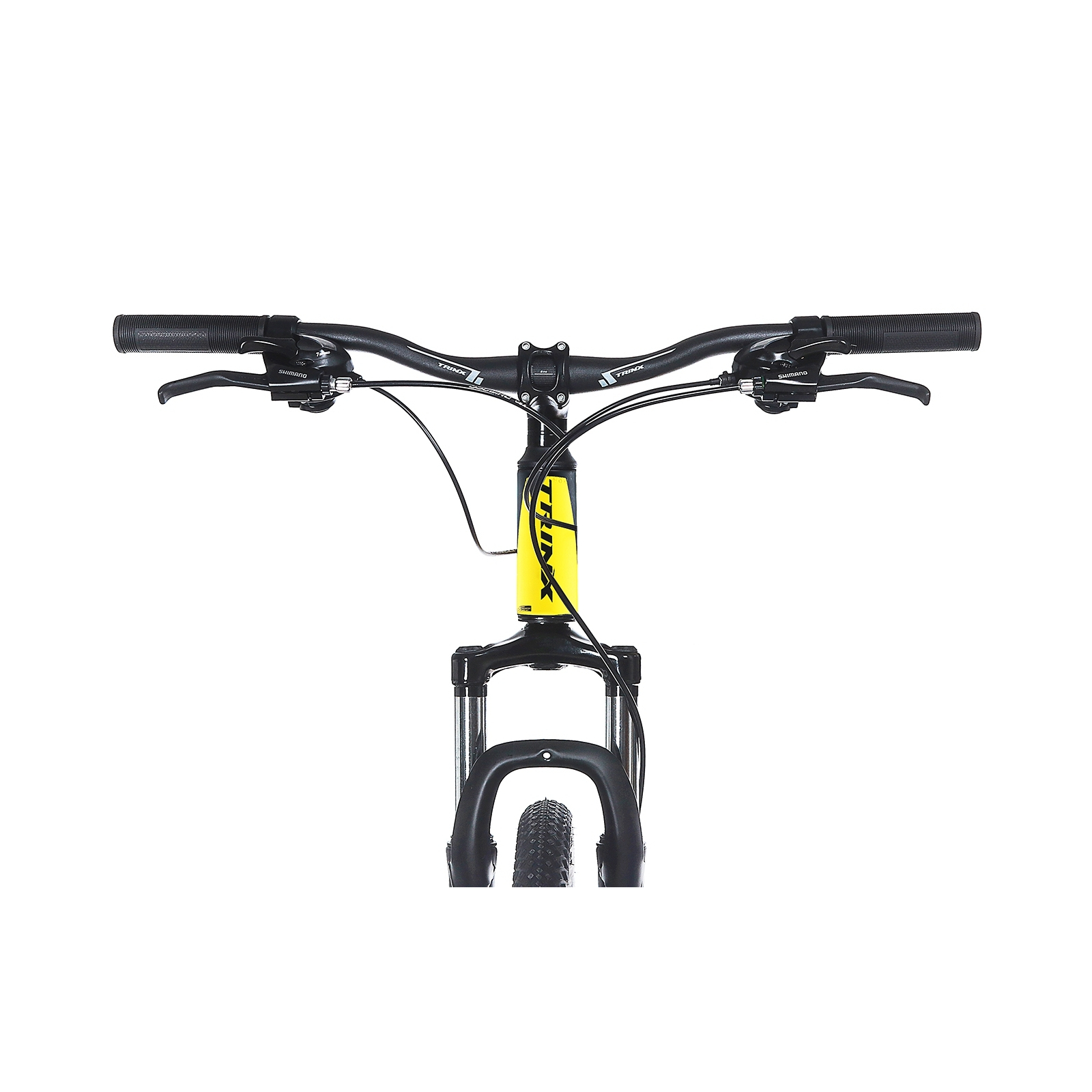 Велосипед Trinx Majestic M116Elite 2019 27.5" 18" Matt-Black-Yellow-Blue (M116Elite.18MBYB) изображение 3