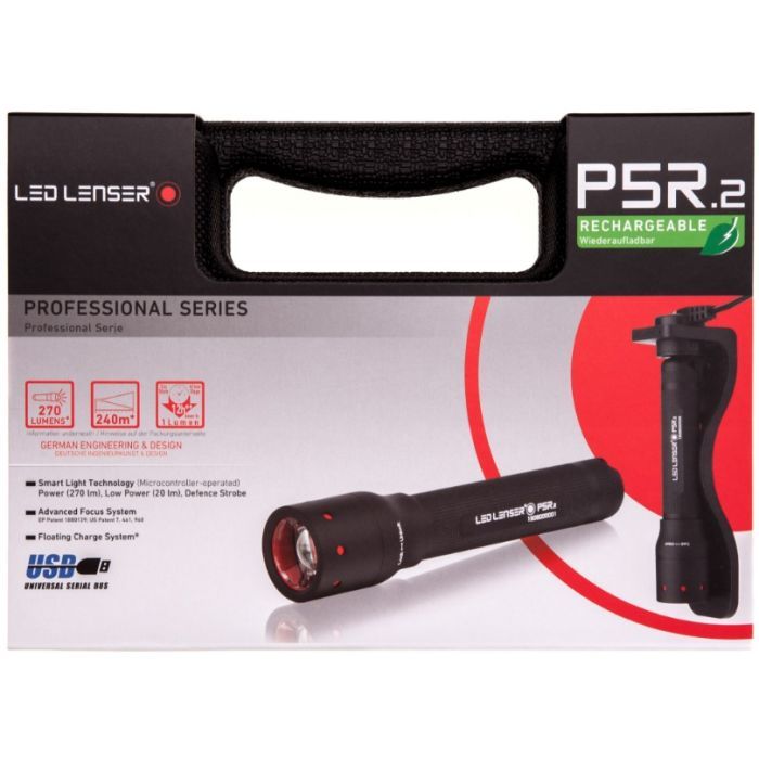 Фонарь LedLenser P5R.2, заряжаемый, 270/20 (9405R) изображение 7