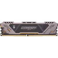 Модуль памяти для компьютера DDR4 16GB 3200 MHz Ballistix Sport Grey Micron (BLS16G4D32AEST)