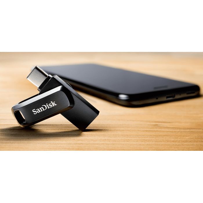 USB флеш накопитель SanDisk 64GB Ultra Dual Drive Go USB 3.1/Type C (SDDDC3-064G-G46) изображение 7