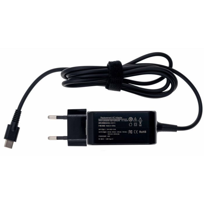 Блок питания к ноутбуку Grand-X Type-C 45W Asus, Apple, Dell, HP, MI, Lenovo, Xiaomi (45WTC) изображение 3