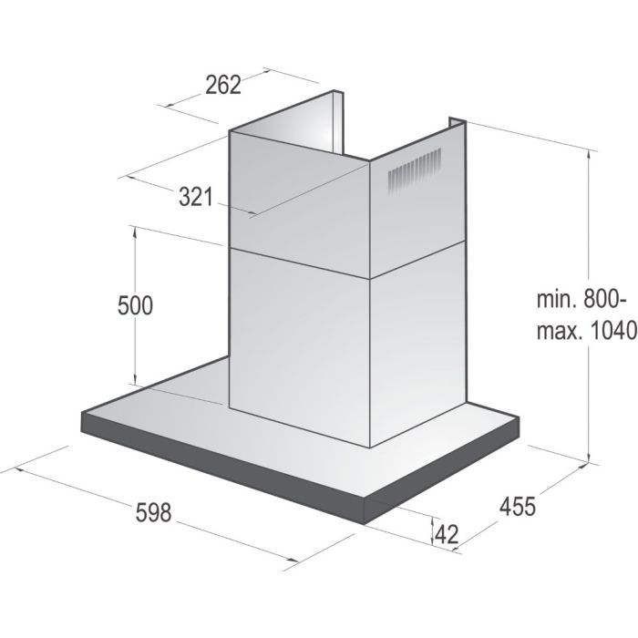 Вытяжка кухонная Gorenje WHT6SYW изображение 5