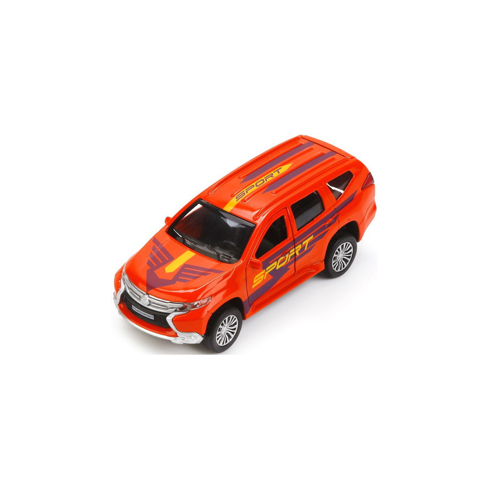 Машина Технопарк Mitsubishi Pajero Sport Красная (PAJERO-S-SPORT) изображение 2