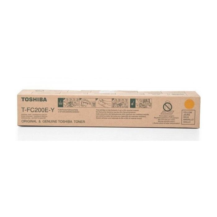 Тонер-картридж Toshiba T-FC200E YELLOW (6AJ00000131)