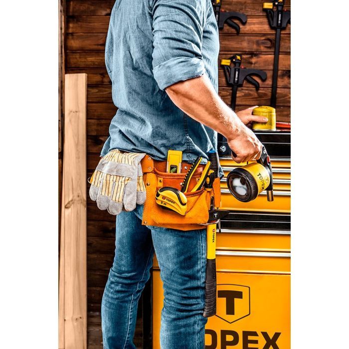 Сумка для инструмента Topex пояс монтажника, 11 кишень (79R405) изображение 2