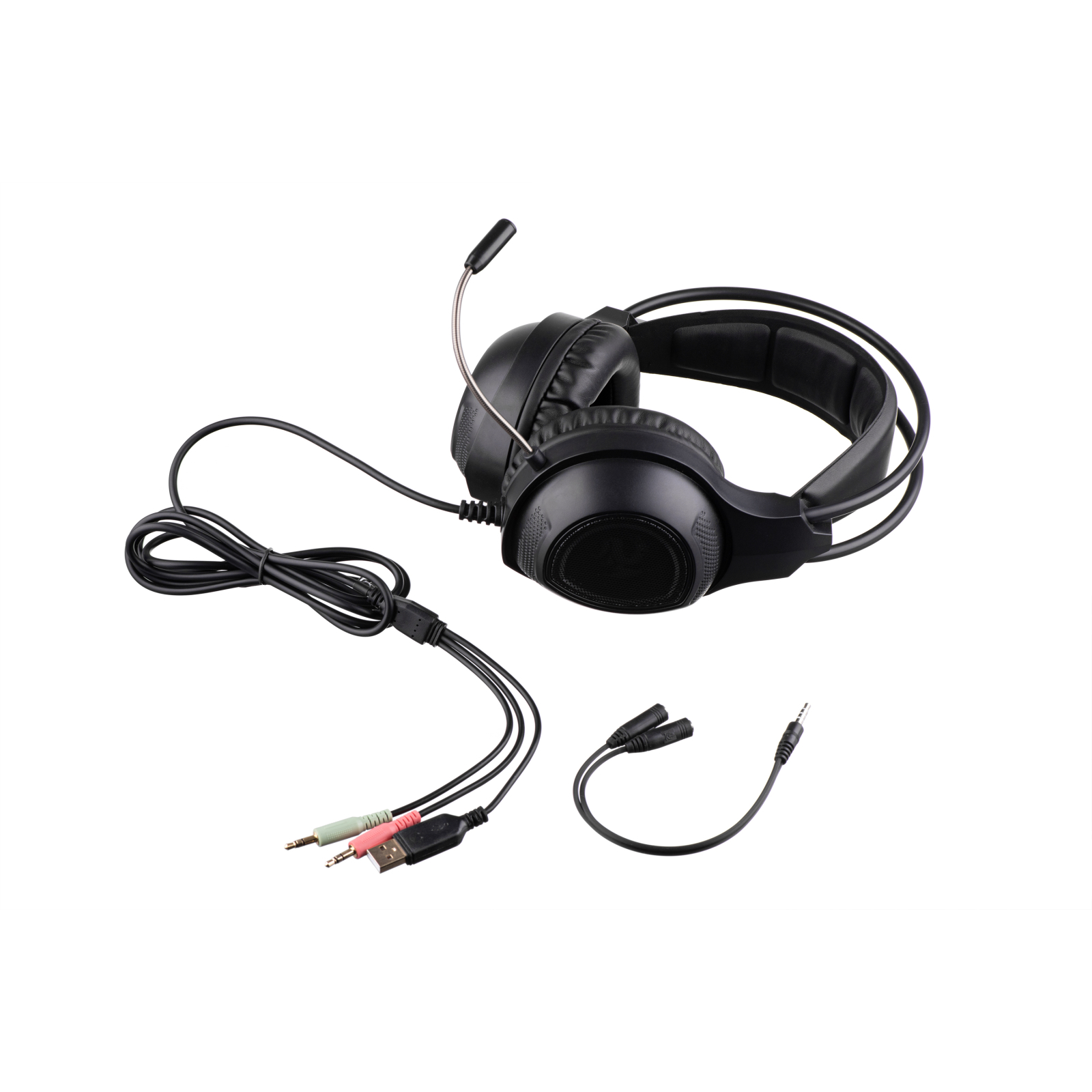 Навушники 2E Gaming HG310 LED Black (2E-HG310B) зображення 7