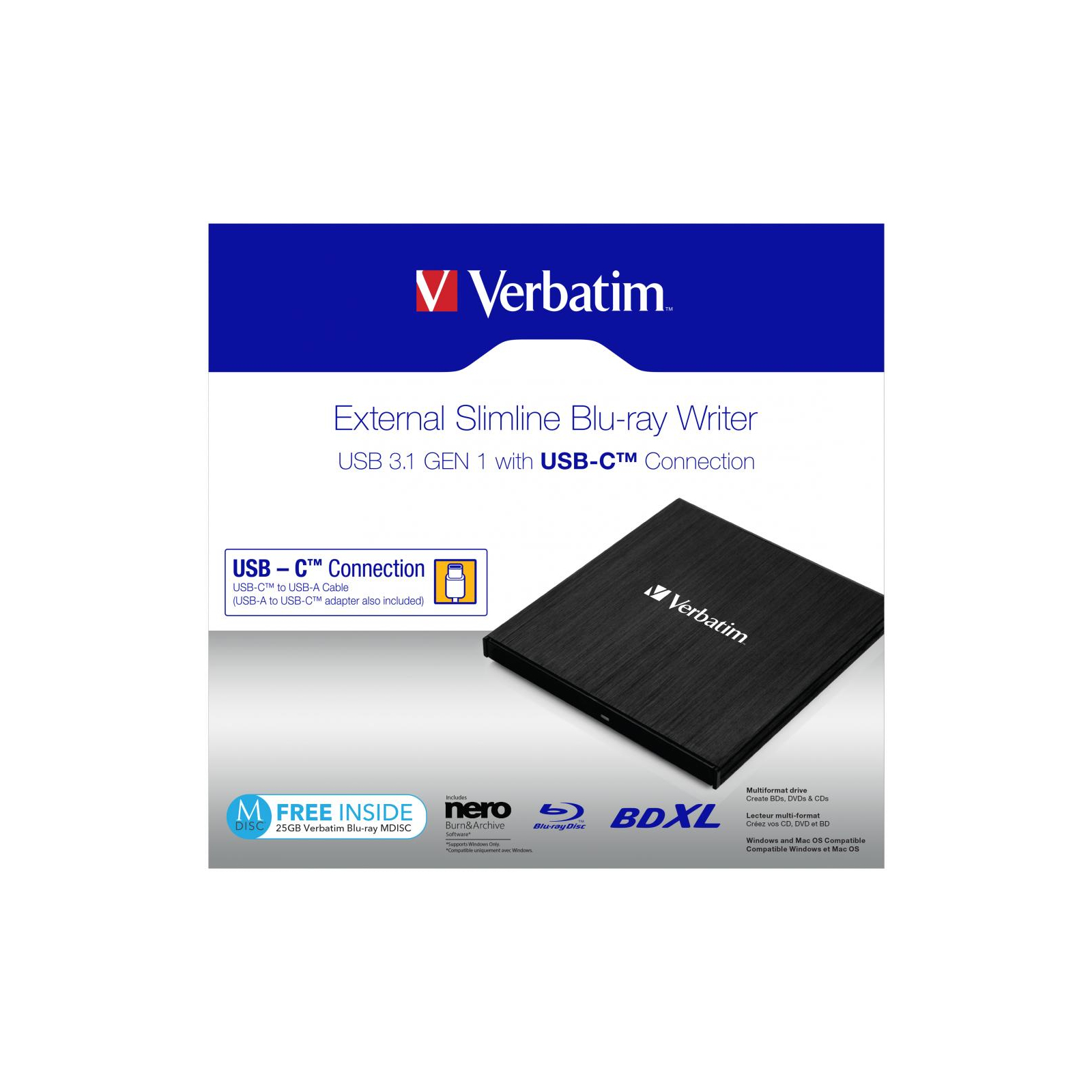 Оптический привод DVD-RW Verbatim 43889 изображение 5
