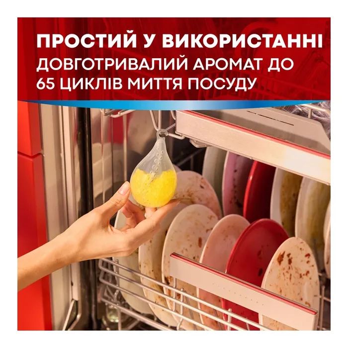 Освежитель для посудомоечных машин Somat Deo Duo-Pearls Lemon & Orange (9000101000436) изображение 3