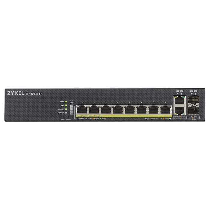 Коммутатор сетевой ZyXel GS1920-8HPV2-EU0101F изображение 2
