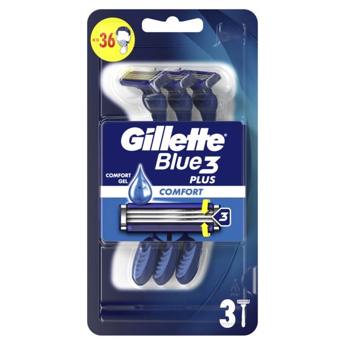 Бритва Gillette Blue 3 Comfort одноразовая 8 шт. (7702018604319) изображение 2