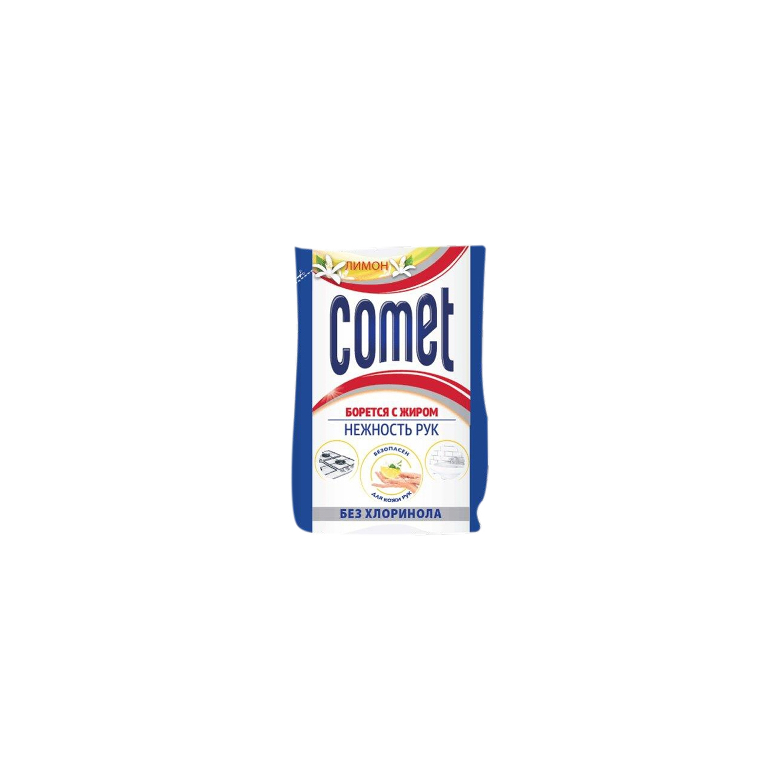 Порошок для чистки кухни Comet Лимон без хлоринола 350 г (8001480701465)