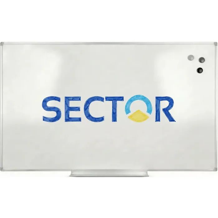 Офісна дошка Sector магнітно-маркерна, 200х100 см (М2010) зображення 2