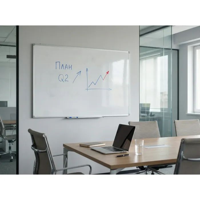 Офісна дошка Sector магнітно-маркерна, 200х100 см (М2010) зображення 3