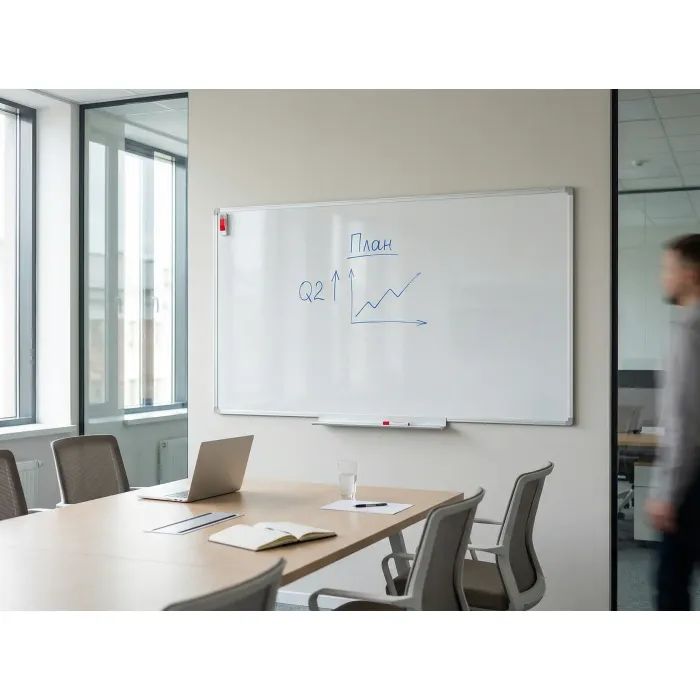 Офісна дошка Sector магнітно-маркерна, 200х100 см (М2010) зображення 6