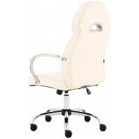 Офисное кресло GT Racer X-2740AB White (X-2740AB Chrome White) изображение 4