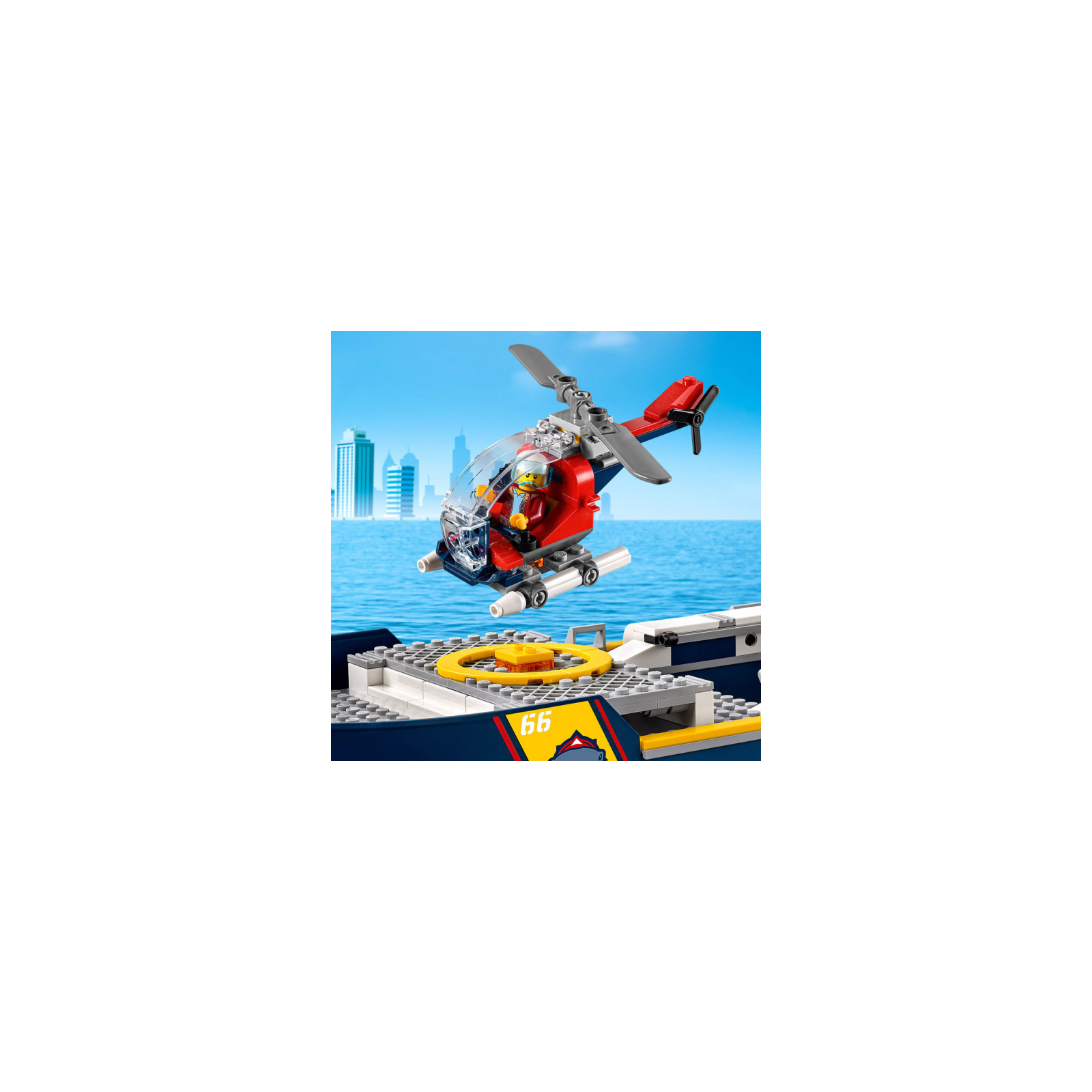 Конструктор LEGO City Океан: исследовательское судно 745 деталей (60266) изображение 10