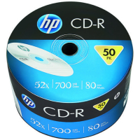 Фото - Оптичний диск HP Диск CD  CD-R 700MB 52X 50шт  69300/CRE00070-3 (69300/CRE00070-3)