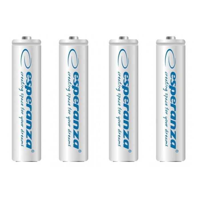 Акумулятор Esperanza AAA 1000mAh Ni-MH * 4 white (EZA102W)